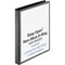 Business Source Ring Binder, Black, Clear Sleeve BSN26956 - alternate 1