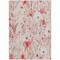 Homeroots 3' X 5' Salmon And Coral Floral Washable Indoor Outdoor Area Rug 611168 - alternate 6