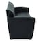 Office Star Sofa, 29" x 33-1/4", Upholstery Color: Black SL2913S-U6 - alternate 4