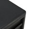 Homeroots 26" Black Two Drawers Solid Wood Nightstand 549966 - alternate 6