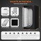 Topmaster Portable Steam Sauna, 99-Min Timer, 9 Heat Levels, 3L Steamer, Black Waterproof Tent, Chair TMSAUST20BLK.6 - alternate 9