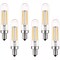Luxrite Vintage E12 LED Bulb 60W Equivalent, T6.5, 3500K (Natural White), 500 Lumens, Dimmable, 6PK LR21643 - alternate 1