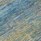 Homeroots 8' Denim Blue Round Striped Washable Indoor Outdoor Area Rug 608469 - alternate 9