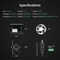 Ipower Simple Deluxe Inline Booster Duct Fan with Speed Controller, 6 in 275 CFM Low-Noise Ventilation Exh GLFANXBOOSTERADJ6 - alternate 7