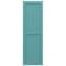 Ekena Millwork True Fit PVC Farmhouse/Flat Panel Combination Fixed Mount Shutters, Pure Turquoise, 12W x 80H, PR TFP101FC12X080PT - alternate 13