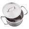 Korkmaz Gastro Proline 6.2 Liter Stainless Steel Casserole with Lid in Silver A2723 - alternate 4