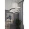 Afx Oberon - 40in Double LED Pendant - 60W - Satin Nickel OBRP3240LAJUDSN - alternate 4