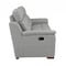 Homeroots 67in Gray And Brown Faux Leather Manual Reclining Loveseat 343910 - alternate 6