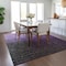 Homeroots 10' X 14' Purple And Dark Gray Ombre Washable Indoor Outdoor Area Rug 602898 - alternate 8