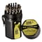 Drill America 1/16 - 1/2 HSS Black & Gold Jobber Drill Bit Set, Point Type: Split Point KFD29J-PC - alternate 1