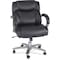 Safco Big and Tall Chair Chair, Big And Tall, 350 lb., Loop Arms, 19" to 23" Height, Bonded Leather, Black 3504BL - alternate 1