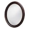Homeroots 33" Bronze Oval Framed Accent Mirror 383721 - alternate 9