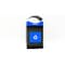 Commercial Zone Products Avante Series 55 Gallon Standard Recycling Container w/ Canopy 78755304A - alternate 1