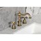 Kingston Brass Widespread Bathroom Faucet with Brass Pop-Up, Antique Brass KB1973BEX - alternate 6