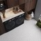 Apollo Tile White Beige 12x12 Thassos, Crema Marfil Polished Floor and Wall Mosaic Tile 5.17 sqft/case, 5PK APLVL88S11A - alternate 5