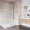 Vigo 36 in. L x 48 in. W x 79 in. H Frameless Sliding Rectangle Shower Enclosure Kit in Chrome VG6051CHCL48WR - alternate 7