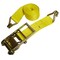 Mytee Products Ratchet Tie-Down Straps w/ Wire Hook, 2inx30ft Yellow Ratchet Strap, 10,000 lbs BS RS230WH - alternate 9