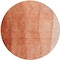 Homeroots 8' Red Copper And Terra Cotta Round Ombre Washable Indoor Outdoor Area Rug 581818 - alternate 7