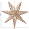 Bali & Pari Idriya Handwoven Jute Pendant Lampshade, Star-Shaped Natural Fiber Light Cover, Boho Lighting Decor 261-14237-ZORO - alternate 3