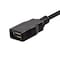Monoprice USB 2.0 Extension Cable, 3 ft.L, Black 5432 - alternate 7