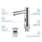 Kibi Circular Touchless Bathroom Faucet with Pop-Up Drain, Plug-In or Battery Powered C-KBF1029CH - alternate 11