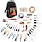 Klein Tools 41 pc Tool Kit, Includes Pliers, Screwdrivers, Keys, Bits and Bags 80141 - alternate 1