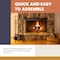 Lavish Home 5-Piece Fireplace Tools Set Fire Tools for Fire Places, Fire Pits, and Woodstoves Indoor/Outdoor 80-FPTS-13 - alternate 9