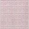 Homeroots 9' X 12' Pink And Ivory Geometric Washable Indoor Outdoor Area Rug 613799 - alternate 8