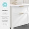 Martha Stewart Hutton Shaker Style Home Office 4 Drawer Lateral File Cabinet in White w/Polished Brass Hardware ZG-ZP-13-WH-GLD-MS - alternate 12