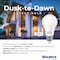Bulbrite Dusk to Dawn 9 Watt A19 LED Light Bulb Medium (E26) Base - 3000K (Soft White Light), 800 Lumens, 4PK 862791 - alternate 5