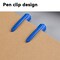 Deli MATE Permanent Marker, Dual Tip (Bullet/Needle), Blue, 12PK EU10430 - alternate 4