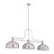 Z-Lite Melange Brushed Nickel 3 Light Billiard 725-3BN-D13BN - alternate 7