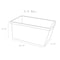 Storex 5.5 Gallon Recycling Bin, Blue 61517U06C - alternate 4