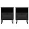 Flash Furniture Square 17 in W, 19 in L, Black 2-EV-ST4043-ZZ-BLK-GG - alternate 9