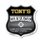Signmission Tony's Garage I Can Fix Everything But Stupid, 12 Inch X 12 Inch, Aluminum Metal Sign SHI-A-12-490-TONY - alternate 1