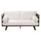 Baxton Studio Uriel Mid-Century Modern Cream Boucle Fabric Sofa 248-13773-ZORO - alternate 10