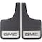 Plasticolor Universal 12 x 23 Set Of 2 Flat GMC Logo On Stainless Steel Plate Black 001841R01 - alternate 1