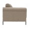 Homeroots 84" Beige Sofa With Black Legs 480929 - alternate 8