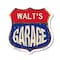 Signmission Walt's Garage, 12 Inch X 12 Inch, Plastic Sign SHI-P-12-383-WALT - alternate 1