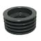 B&B Manufacturing Bushing 4 Groove V-Belt Pulley 15 inch OD 48V1500F - alternate 1
