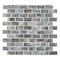 Andova Tiles Zalo 1-in. x 2-in. Brick Joint Glass Wall & Floor Mosaic Tile (1 Square Feet Per Sheet) ANDZAL611 - alternate 1