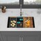 Wrightmaster 33 in. Undermount Single Bowl Granite Composite Kitchen Sink with Workstation ZOR-P426966 - alternate 9