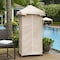 Crosley Palm Harbor Wicker Outdoor Storage Towel Valet CO7304-BR - alternate 9