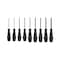 Tekton Hex High-Torque Black Oxide Blade Screwdriver Set, 9-Piece 5/64-3/32, 1/8-5/16 in. DHX91102 - alternate 1