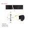 Mytee Products 2PK 3in Fuel Tank Strap Isolator for Semi Trucks - 12 ft. Length, Black, 2PK FTSI-312x2 - alternate 9