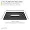 Anzzi 59 in. x 32 in. Barrier-Free ShowerBase in Black with Center Drain, SMC Construction, Slip-Resistant SB-AZ408C-BL - alternate 11