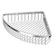 Gatco Corner 12" Shower Basket, Satin Nickel 1571 - alternate 1