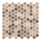 Andova Tiles ANDOVA TILES Trillions 0.01" x 0.01" Glass Honeycomb Tile ANDTRI568 - alternate 1
