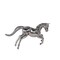 Homeroots 19" Nickel Metal Horse Figurine Tabletop Sculpture 364226 - alternate 7