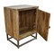 Homeroots 25" Natural Nightstand 488771 - alternate 6